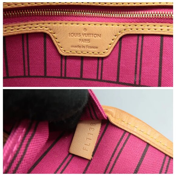 100% Authentic Louis Vuitton Neverfull GM W/P Brown Monogram Canvas Shoulder bag - Picture 10 of 12